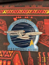 Fansets USS Enterprise NCC-1701 Star Trek Discovery Pin