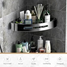 2 Pack Shower Corner Shelf 304 Stainless Steel Bathroom Organizer Storage Rack