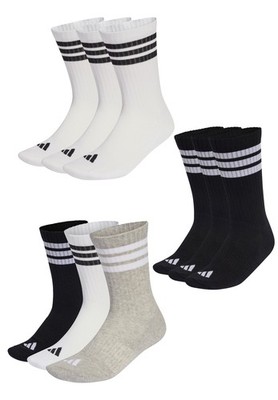 adidas Unisex 3stripes Cushioned Sportswear Crew Tennis Socken 3 Paar Pack