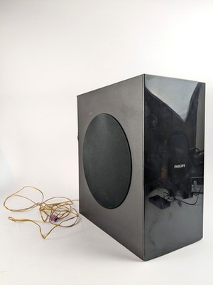 Philips Subwoofer Lautsprecher Schwarz 18W Home Audio System
