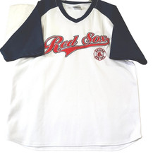 Dynasty Boston Red Sox Jersey L Short Sleeve Pullover Baseball MLB Vintage