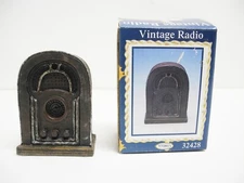 1998 Young's Inc. 3.5" Cathedral Radio Figure 32428 Collectible New in Box