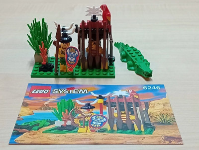Lego 6246 Crocodile Cage Insulaner Pirates 100% komplett