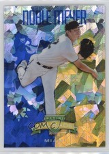 2024 Panini Crusade Crusade Blue Cracked Ice Prizm Noble Meyer #41 1js3