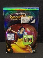 Snow White and the Seven Dwarfs DVD, 1937, 2-Disc, Disney  Sealed  Slipcover 