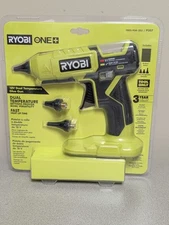 RYOBI ONE+ 18V Cordless Dual Temperature Glue Gun w/ 10 Glue Sticks (Tool Only)