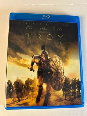 #ad Troy Blu ray 2004 Director#x27;s Cut Brad Pitt Eric Bana Orlando Bloom $11.99