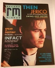 ●RM RECORD MIRROR●APRIL 18 1987~THEN JERICO~SWING OUT SISTER, THE CULT, S O D