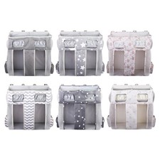 Diaper Organizer for Changing Table and Crib Diaper Stacker Nursery Organizer