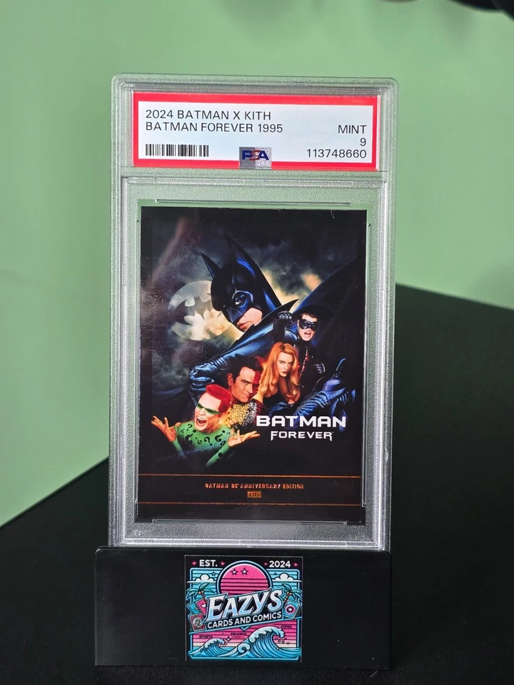 2024 BATMAN X KITH BATMAN FOREVER 1995 PSA 9 LOW POP - Image 4 of 4