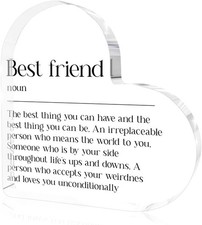 Acrylic Friend Birthday Gifts for Women Friendship Best Friend