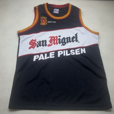 San Miguel Pale Pilsen PBA Basketball Jersey My Philippines Men s Black Small