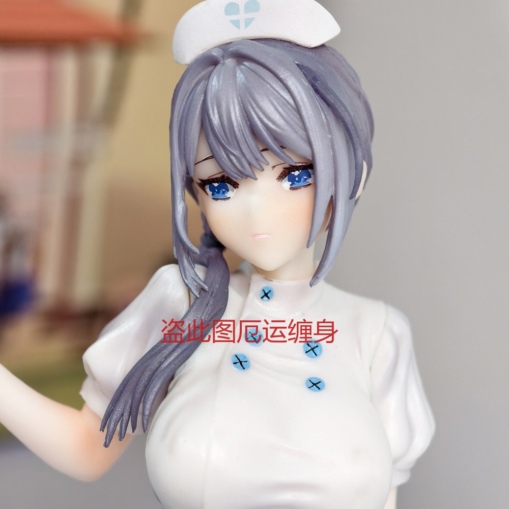 New No Box 17CM Sexy Nurse Girl PVC Figure Model Statue Plastic