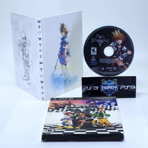 Kingdom Hearts HD 1.5 Remix Limited Edition PS3 CIB W/ Slipcover - PlayStation 3