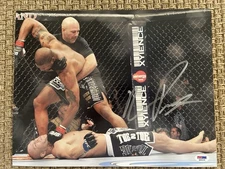 Rampage Jackson Signed UFC Photo PSA/DNA - 11 x 14 Inches, KO Photo Wanderlei
