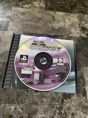 Formula 1 98 (Sony PlayStation 1, 1998) PS1 Disc & Back Cover Only FREE SHIPPING