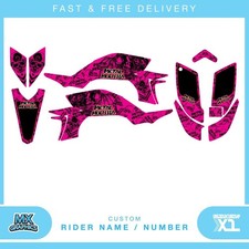 FOR YAMAHA YFZ 450 2003-2008 RAPTOR  FULL GRAPHICS KIT DECALS  STICKERS ATV QUAD