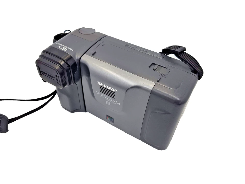 SHARP VL-E66H PAL 8mm Video Video8 Camera Camcorder Recorder VideoCam - Vintage - Image 4 of 4