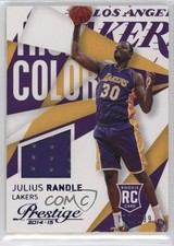 2014 Panini Prestige True Colors Materials Purple 178/199 Julius Randle #41 12vj
