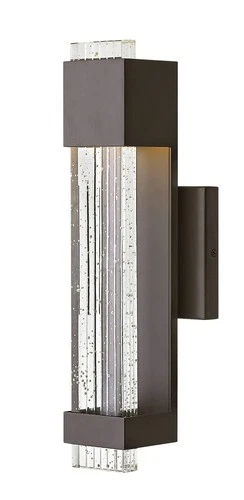 Hinkley Glacier 15 1/2" High Bronze LED Outdoor Wall Light - Picture 2 of 2