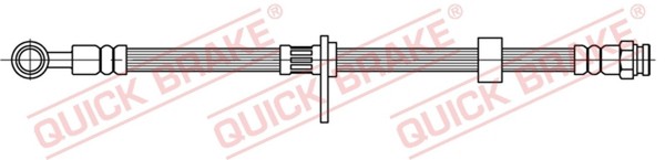 Bremsschlauch Quick Brake 50.874 FüR Colt Mitsubishi M10X1 6 CZC RG Z31A Z32A-image