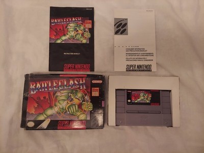 Battle Clash SNES CIB Complete In Box w/ Manual & Inserts