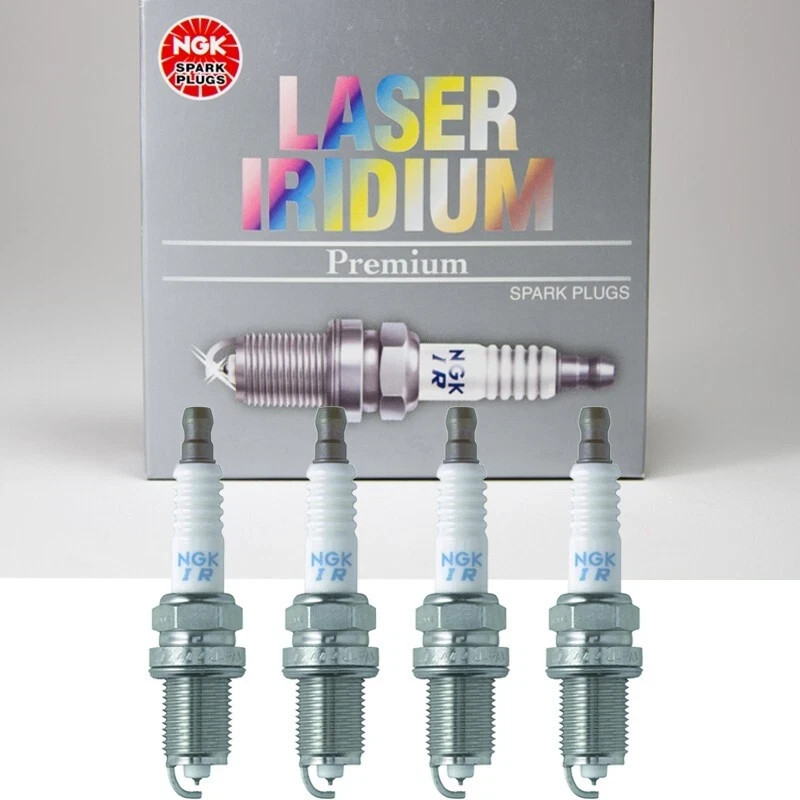 Genuine NGK Laser Iridium Spark Plug 4PCS for Acura CSX RSX/ Honda Civic S2000