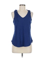 Assorted Brands Women Blue Sleeveless Top M
