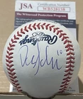 Daniel Schneemann Rookie Autograph, Signed Baseball JSA Cleveland Guardians