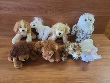 SET of 8 Webkinz, Ganz Dakin Plush Stuffed Animal Collector's Toys