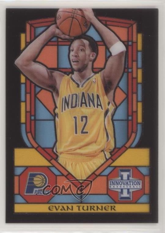 2013-14 Panini Innovation Stained Glass Gold Evan Turner #7 0z5u