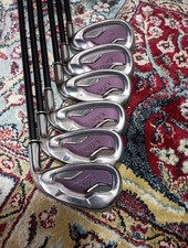 Women Dunlop XXIO IronSet 7-9+PwAwSw 6p RH MP600 graphite shaft Flex Laddies