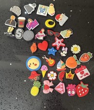 NEW Colorful Assorted Crocs Toy Shoe Charms Set Aprox 38