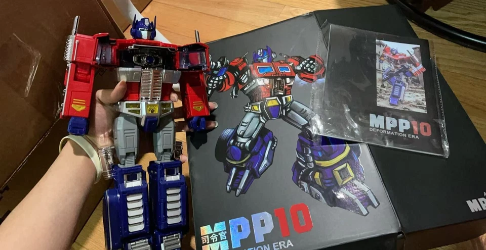 Transformadores de aleación Optimus Mpp10 WJ 32 cm de gran tamaño nueva reimpresión Foto 2 de 4