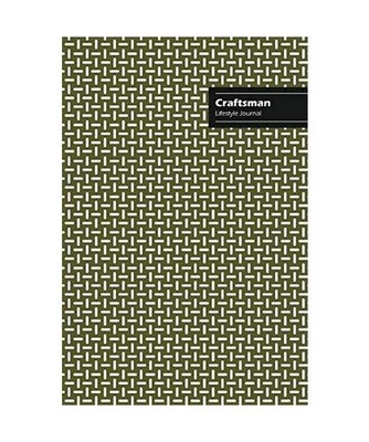 Craftsman Lifestyle Journal, Creative Write-in Notebook, Dotted Lines, Wide Rule