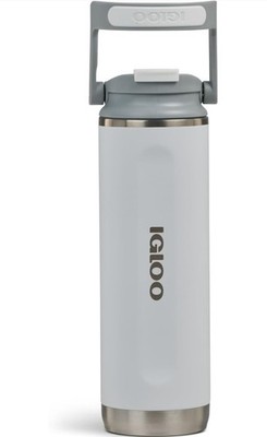 IGLOO Tumbler 20 Thermoflasche 570ml Weiß Edelstahl Auslaufsicher Neu BPA-frei