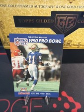 1990 Pro Set Jerry Rice Pro Bowl Football Card #411 San Francisco 49ers Niners