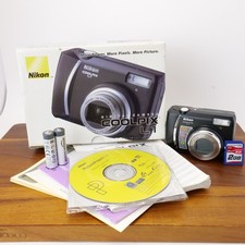 Nikon Coolpix L1 Digital Camera 6.2MP 5x Zoom Tested Full Bundle & Box READ