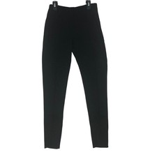 Tahari Pants Womens Small Slim Pull-on Stretch Black Career