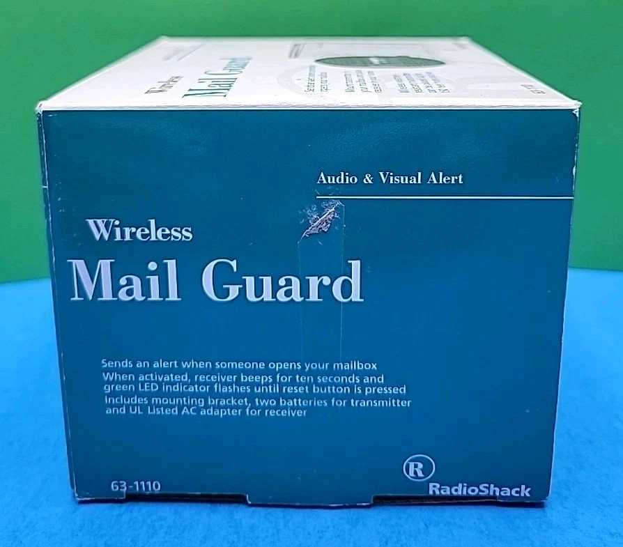 Radio Shack 63-1110 Wireless Mail Guard Mailbox Alert Protector Audio & Visual - Image 3 of 4