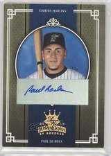 2005 Donruss Diamond Kings Gold Signatures 1/5 Paul Lo Duca #100 Auto 1f1
