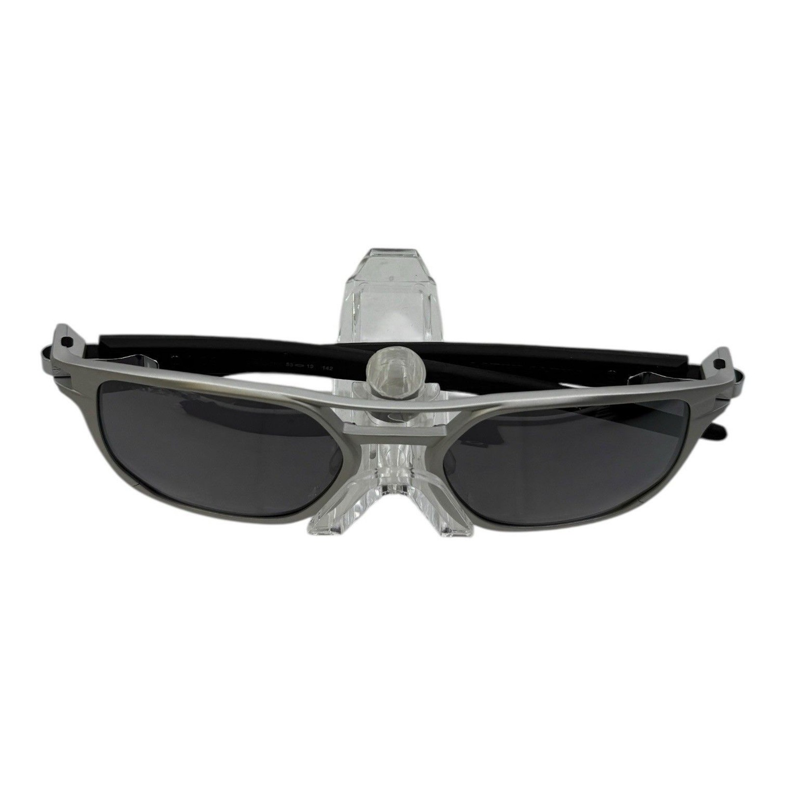 OAKLEY Latch Alpha Men's Polarized Sunglasses Matte Silver/Prizm OO4128-0153 image 2