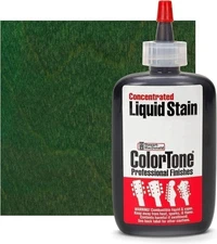 ColorTone Concentrated Liquid Stain for Stringed Instruments, Bright Green