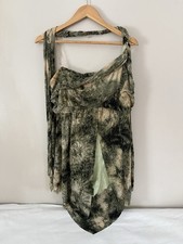 Kelle' Dance Costume Adult Large One Peace Green Fairy