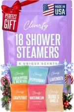 Cleverfy Shower Steamers Aromatherapy - Stocking Stuffers Teens / Women