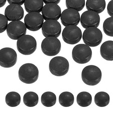 12mm Glass Mosaic Tiles, 300g Iridescent Glass Mosaic Tile Bulk, Black