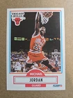 1990-91 Fleer - Michael Jordan #26 Black Line Above Biographical Information