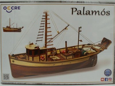 OcCre 12000 Palamos Schiffsbausatz Holz Bausatz 1:45 *NEU & OVP*