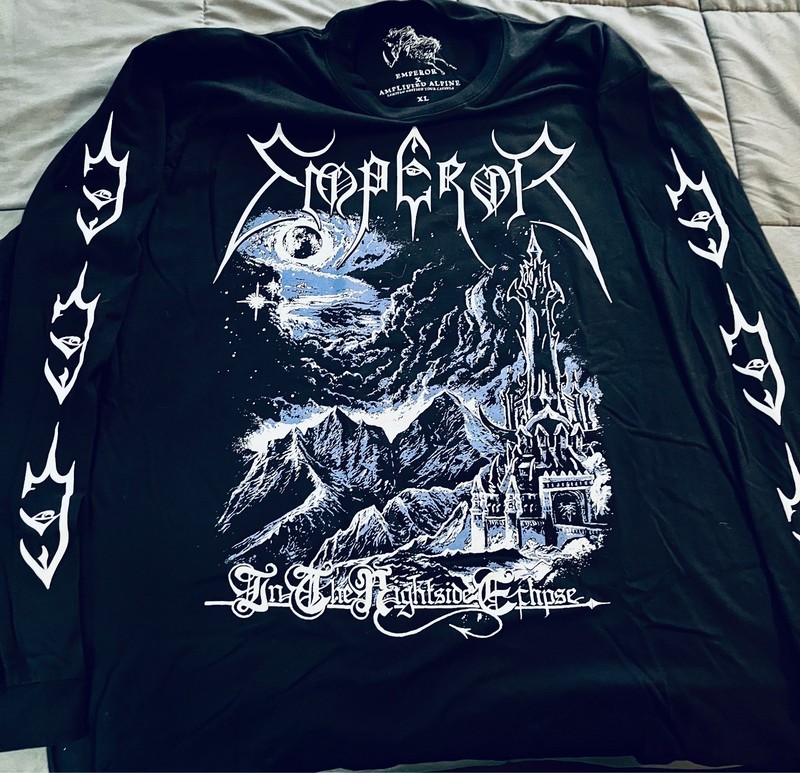 emperor in the nightside eclipse tour shirt longsleeve xl