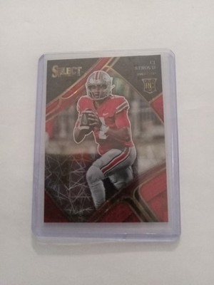 Panini 2023 Select Draft Picks Field Level C.J. Stroud Red Lazer Rookie #102 OSU